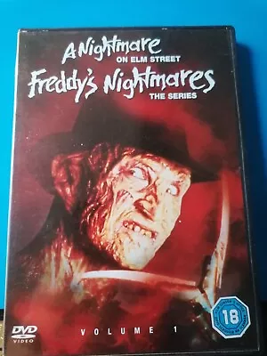 A Nightmare On Elm Street Freddie's Nightmares The Series Volume 1 DVD • $25