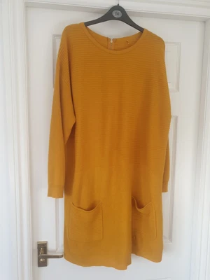 £2.99 • Buy Ladies Size 16.99 LONG Top/Dress By GEORGE In Mustard