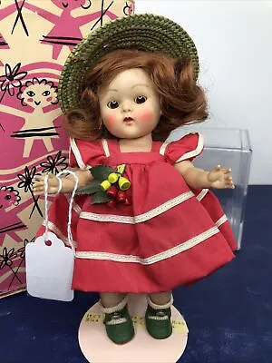 8” Vintage Vogue Doll Ginny 1953 Redhead “Glad” #42 Tiny Miss Mint W/ Box #R • $295