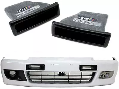 $60 • Buy Front Bumper JDM Style Air Duct Vent Scoop Vent Fit For 92-95 Honda Civic EG EG6