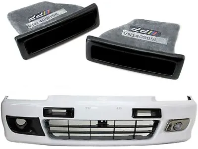 Front Bumper JDM Style Air Duct Vent Scoop Vent Fit For 92-95 Honda Civic EG EG6 • $50