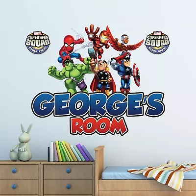 £6.99 • Buy 3D Avengers Super Hero Squad Hole In Wall Sticker Art Decal Decor Kids