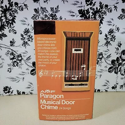 AMF Paragon Musical Door Chime 24 Songs Seasonal And Mood Options Rare • $75