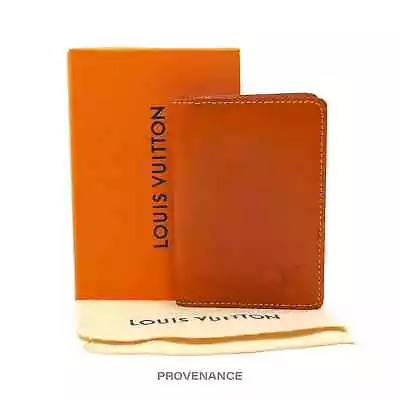 🔴 Louis Vuitton Pocket Organizer Wallet - Nomade Caramel • $297