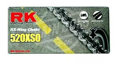 RK Chains 520 X 114 Links XSO Series Xring Sealed Natural Drive Chain • $87.30