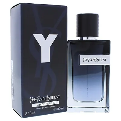 YSL Yves Saint Laurent Y Eau De Perfume EDP Cologne For Men 100ML New In Box UK • £43.19