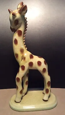$225 • Buy Goldscheider-Everlast Corp. Art Deco Ceramic Giraffe Figurine
