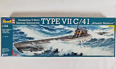 Revell 05100 German Submarine U - Boat Type VII C 41 Atlantic Version Model Kit • £37.99