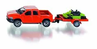 NEW SIKU 1644 BLISTER PACK Pick Up Truck With Trailer & Go Kart Diecast Model • $99.95