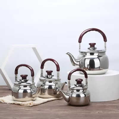 Stove Ergonomic Handle Water Kettle Teapot For Trips Whistling Kettle Teakettle • $55.30
