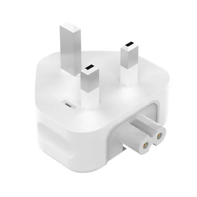 AC Adapter Wall UK Plug Duckhead 2Pin For Apple Macbook Pro Power Charger Plug • £3.78