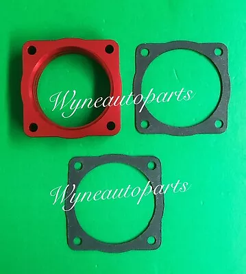 Red Throttle Body Spacer For 99-05 Audi Tt Vw Jetta Golf Mk4 Beetle 1.8t • $54.59