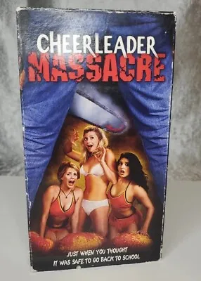 Cheerleader Massacre VHS New Concorde Horror Rare Cult Slasher HTF OOP Film • $47.87