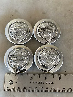 SET OF 4 Chrysler 300 Aspen Pacifica Sebring Chrome Center Hub Caps 04895899AB • $24