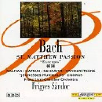 St Matthew Passion - Audio CD By Bach - VERY GOOD • $6.98