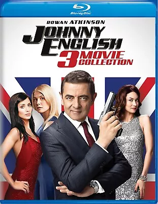 Johnny English 3-movie Collection Blu-ray Rowan Atkinson NEW • $17.99