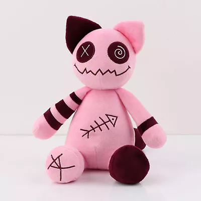 25cm Zombie Cat Plush Toys Soft Stuffed Animal Doll Kids Birthday Gifts • $24.55