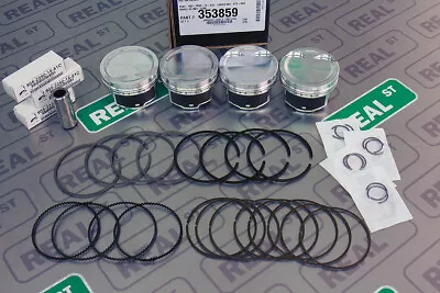 JE FSR Forged Pistons Audi VW 2.0T TSI TFSI EA888 Gen 3 23mm Pin 82.5mm 9.6:1 • $821.78