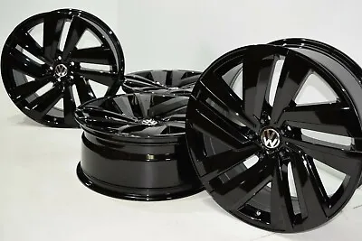 20  VOLKSWAGEN VW ATLAS PASSAT Factory OEM Wheels Black 20 Inch Rims 96854 • $1695