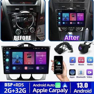 9'' For 2003-2008 Mazda Rx-8 Carplay Android 13.0 Wifi Car Radio Gps Navi 2+32gb • $135.10