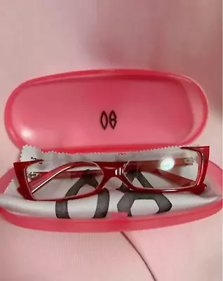 Evangelion TYPE-MARI-2 Makinami Mari Glasses Frame Red UV Protection Cosplay • $118