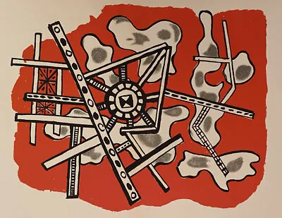 Fernand Leger Original Lithograph From Derrière Le Miroir 1949 • $99