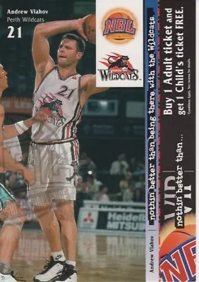 Basketball - Perth Wildcats Andrew Vlahov 1999 • $3.21