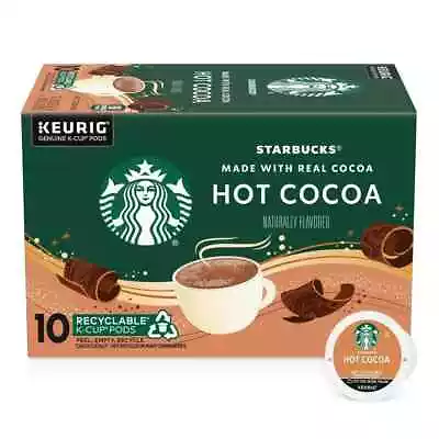 Starbucks Hot Cocoa 10 To 120 Count Keurig K Cups Pick Any Size FREE SHIPPING • $17.99