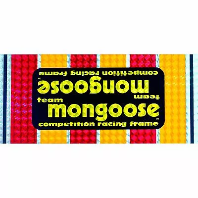 1980-83 Team Mongoose Decal Set • $39.95