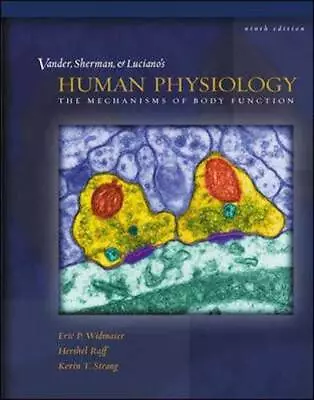 Vander Sherman Luciano's Human Physiology: The Mechanisms Of Body F - GOOD • $5.27