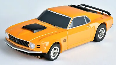 $33.29 • Buy AFX Mega G+ Orange Ford Mustang 1970 Boss 429 HO Scale Slot Car #21050