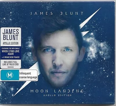 James Blunt Moon Landing Apollo Edition CD / DVD In Slipcase • $6.49