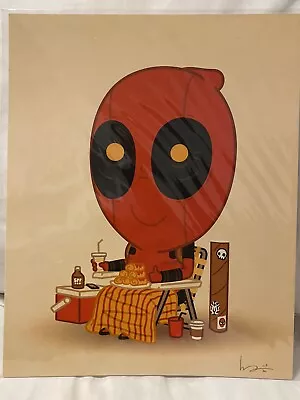 Deadpool Mondo Mike Mitchell Print Just Like Us JLU Marvel Comics Rare Proof • $95