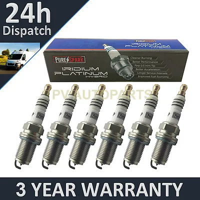 6x Iridium Tip Spark Plugs For Audi Tt 3.2 Vr6 Quattro 2003-2006 • $34.75