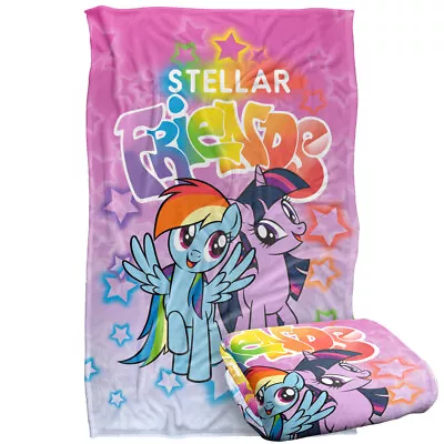 My Little Pony Stellar Friends Silky Touch Super Soft Throw Blanket • $36.99
