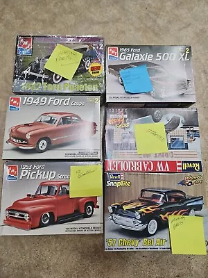 MODEL CAR JUNKYARD LOT FOR PARTS AS IS AMT Revell More Parts ONLY See Photos. • $18.20