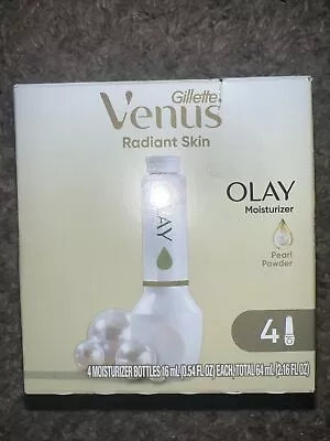 Gillette Venus Radiant Skin Olay Moisturizer Bottle Replacement Pearl Powder 4Pk • $12.99