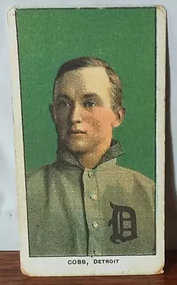 Ty Cobb T206 Green Portrait Old Mill Reprint? Detroit Tigers • $26