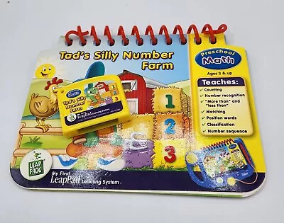 My First LeapPad Math Tod's Silly Number Farm Preschool Book And Cartridge  • $3.99