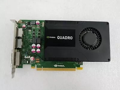 NVIDIA Quadro K2000 2GB GDDR5 DVI 2xDP Tower Height PCIe Graphics Card  • $24.99