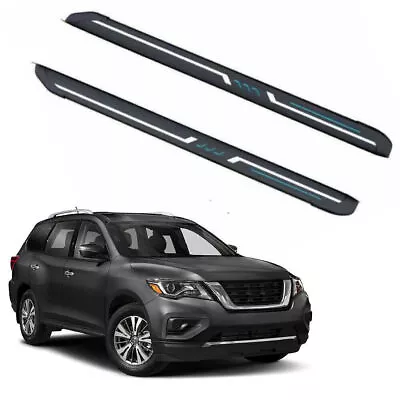 2Pcs Side Step Pedal Running Board Nerf Bar Fits For 2013-2021 Nissan Pathfinder • $541.95