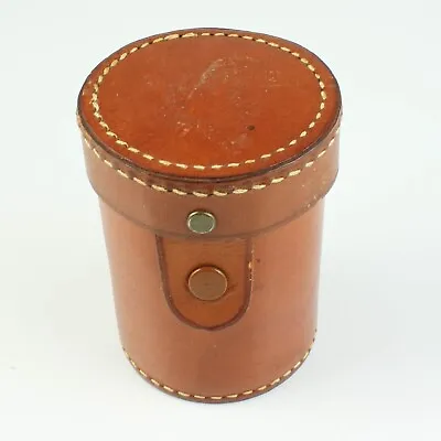 Perrin No. 2 Vintage Snap Leather Lens Case - Interior 3 1/4  X 2 3/16  • $17.99