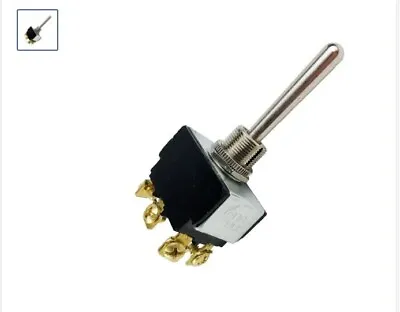 Cole Hersee 55054-04 DPDT Momentary On-Off -On Long Handle Toggle Switch • $28.88