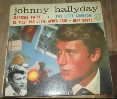 $24.05 • Buy Johnny Hallyday-45 Tours-Pas Cette Chanson-7eme Sèrie-27 June 1962