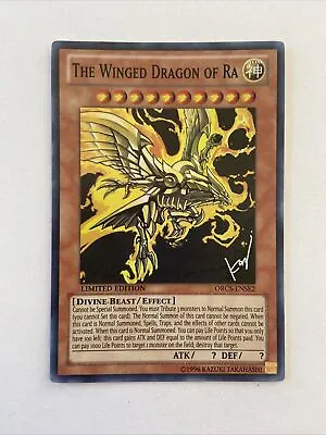 $6 • Buy Yu-Gi-Oh! The Winged Dragon Of Ra LIMITED EDITION Super Rare ORCS-ENSE2