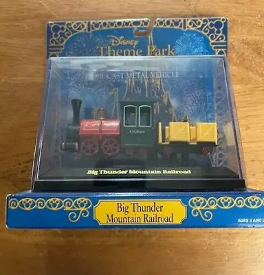 Disney Theme Park Collection Die Cast Big Thunder Mountain Railroad Train/case • $32