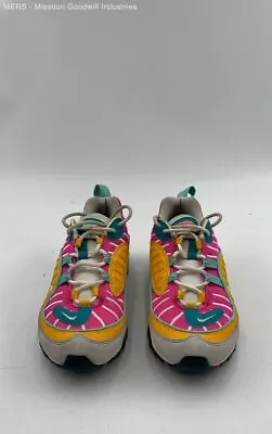 Nike Air Max 98 Easter Spirit Teal/Laser Fuchsia CI9897-301 Sneakers Size 8.5 • $24.99