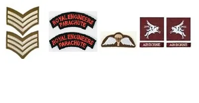 £3.50 • Buy 1/6 Scale WW2 British Royal Engineers Airborne Patch Lot