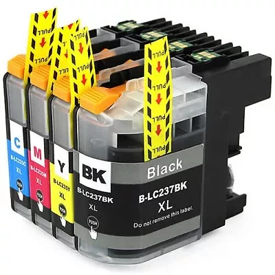 4X Ink Cartridge NoN-OEM LC237 XL LC235 XL For Brother MFC-J4620DW DCP-J4120DW • $12