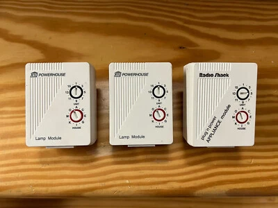 $15 • Buy 2 PowerHouse X10 Lamp Modules, LM465 Home Automation And Appliance Module